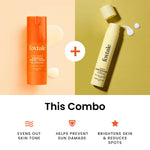 Thumbnail for Foxtale Getting Even Skin Care Kit: C For Yourself Vitamin C Serum + Matte Finish Sunscreen - Distacart