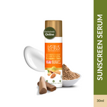 Thumbnail for Lotus Botanicals Sandalwood & Hyaluronic Acid Glow and Hydrating Sunscreen Serum, SPF 50+, PA+++ - Distacart