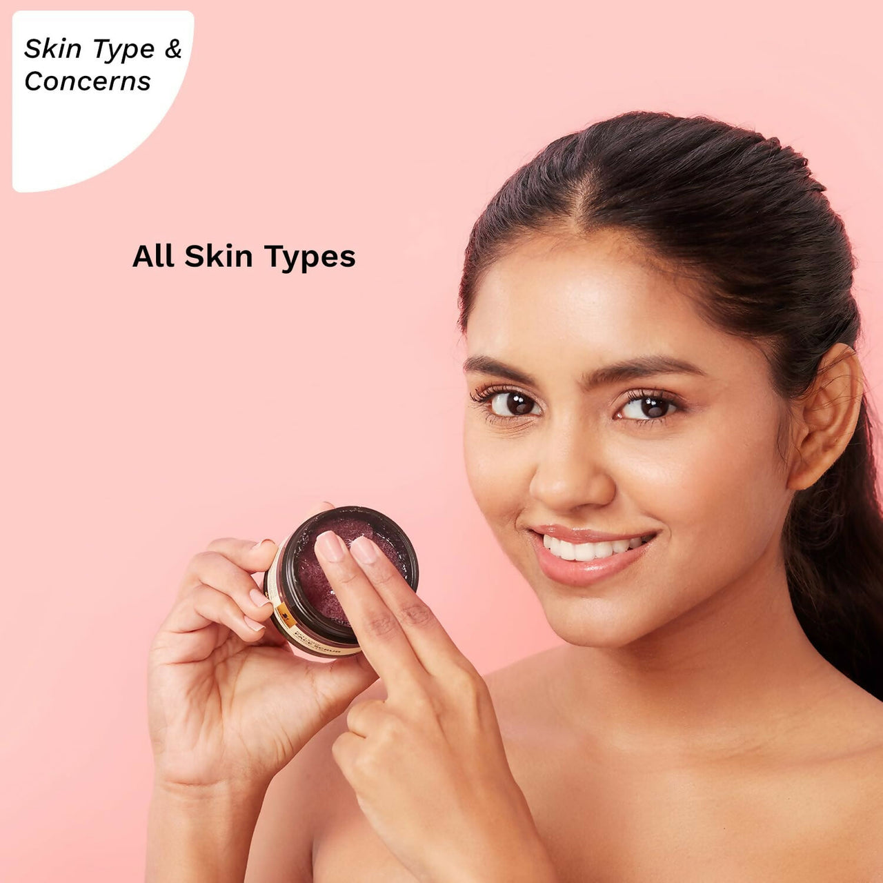 Pilgrim French Red Vine Face Scrub with Mulberry Extract & Aloe For Glowing Skin, Tan Removal, De-Pigmentation - Distacart