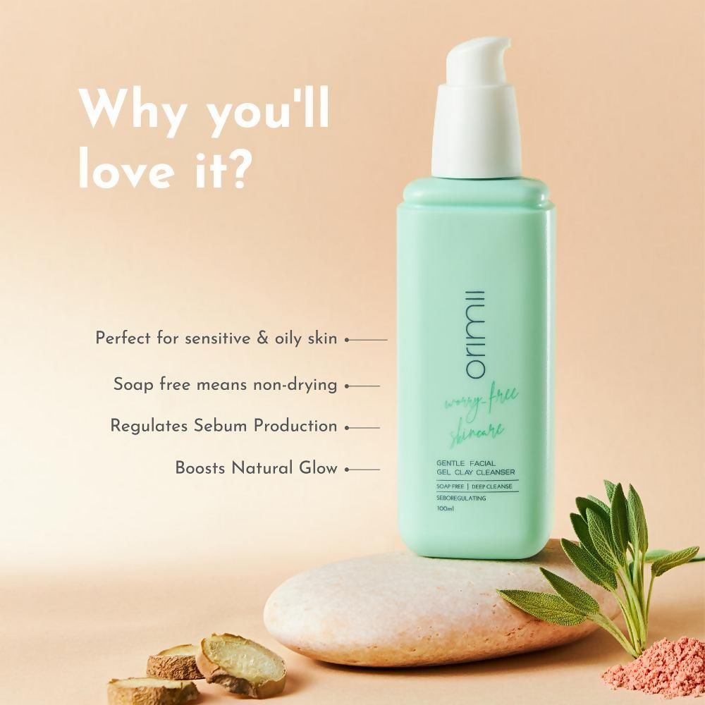 Orimii Soap Free Gentle Cleansing Face Wash for Oil & Acne Control - Distacart