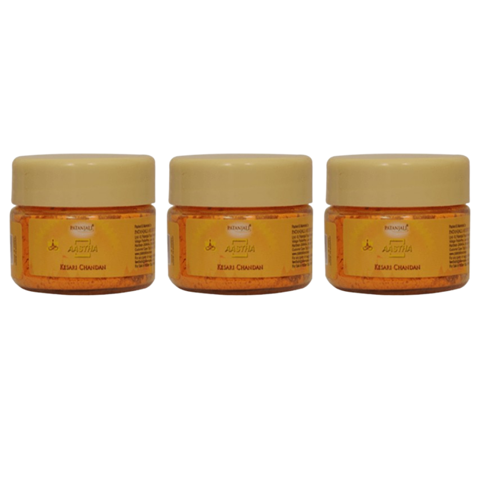 Patanjali Aastha Kesari Chandan (25 gm) - Distacart