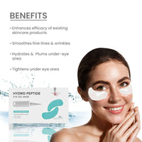 Thumbnail for Professional O3+ Hydro Peptide Hydrogel Eye Patch Mask With Collagen & Hyaluronic Acid For Dark Circles