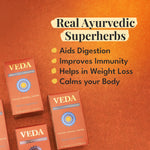 Thumbnail for Veda Wellness Kadha - Diabetics Friendly, Fortified with Himalayan Superherbs For Cough & Cold - Distacart