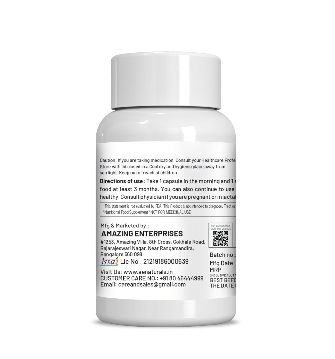 Ae Naturals Pomegranate Capsules - Distacart