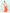 Piyari Fashion Women's White Orange Cotton Silk Jamdani Saree