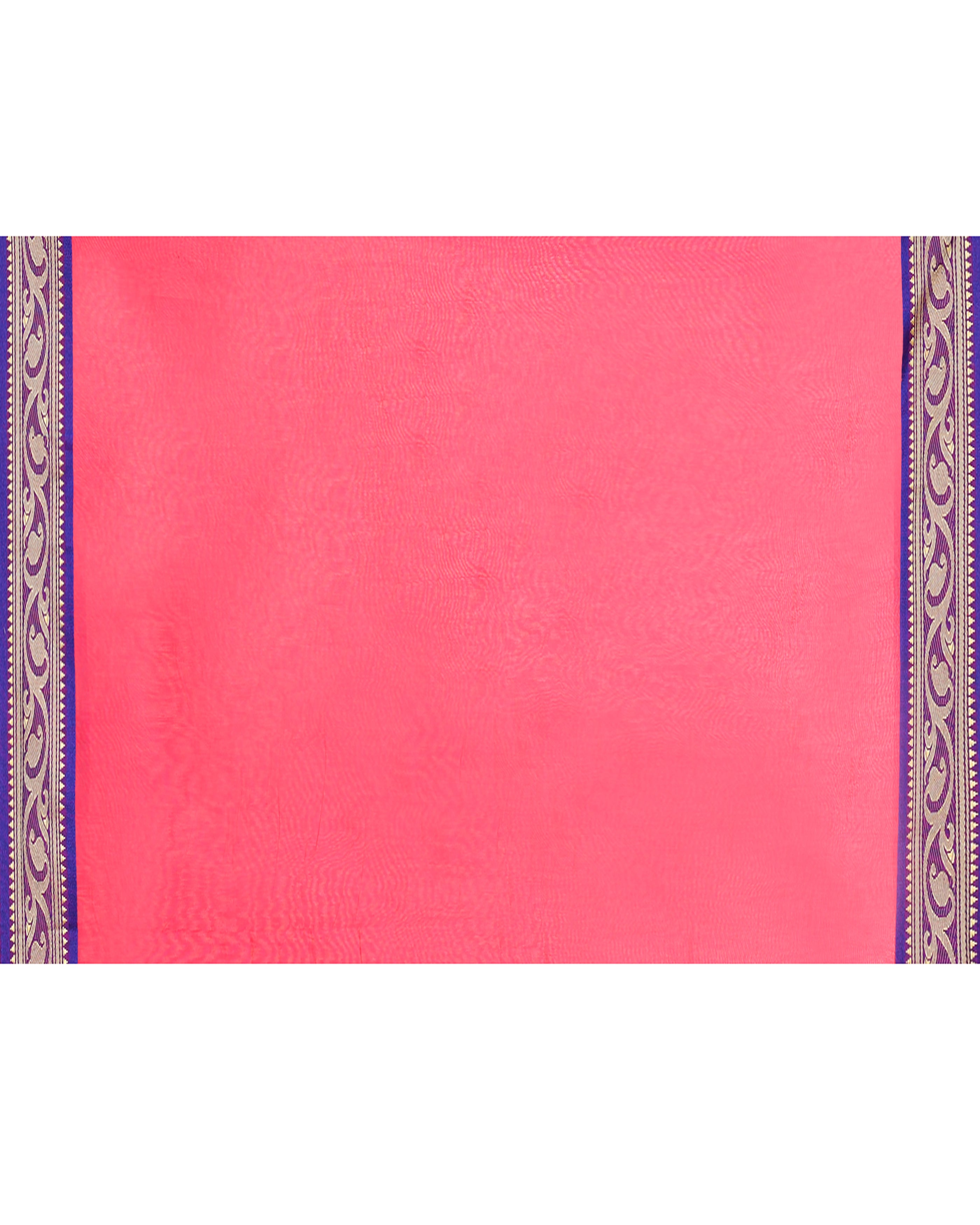 Piyari Fashion Women`s Cotton Silk Rose Handloom Saree With Blouse