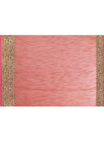 Thumbnail for Piyari Fashion Women`s Cotton Blend Maroon Handloom Saree With Blouse