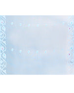 Thumbnail for Piyari Fashion Women`s Aqua Hand Work Art Silk Jamdani Saree With Blouse