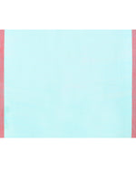 Thumbnail for Piyari Fashion Women's Light Sky Blue Cotton Handloom Jamdani Saree With Blouse