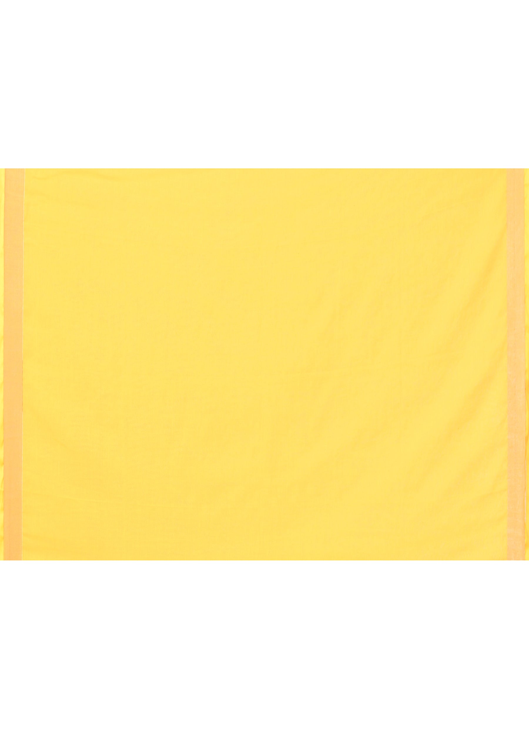 Piyari Fashion Women`s Cotton Handloom Yellow Sequin Saree With Blouse