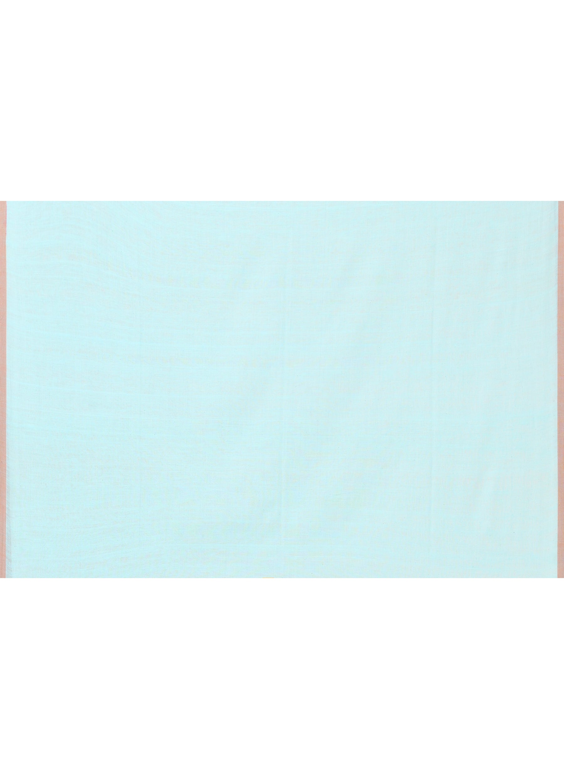 Piyari Fashion Women`s Light Sky Blue Cotton Handloom Jamdani Saree With Blouse