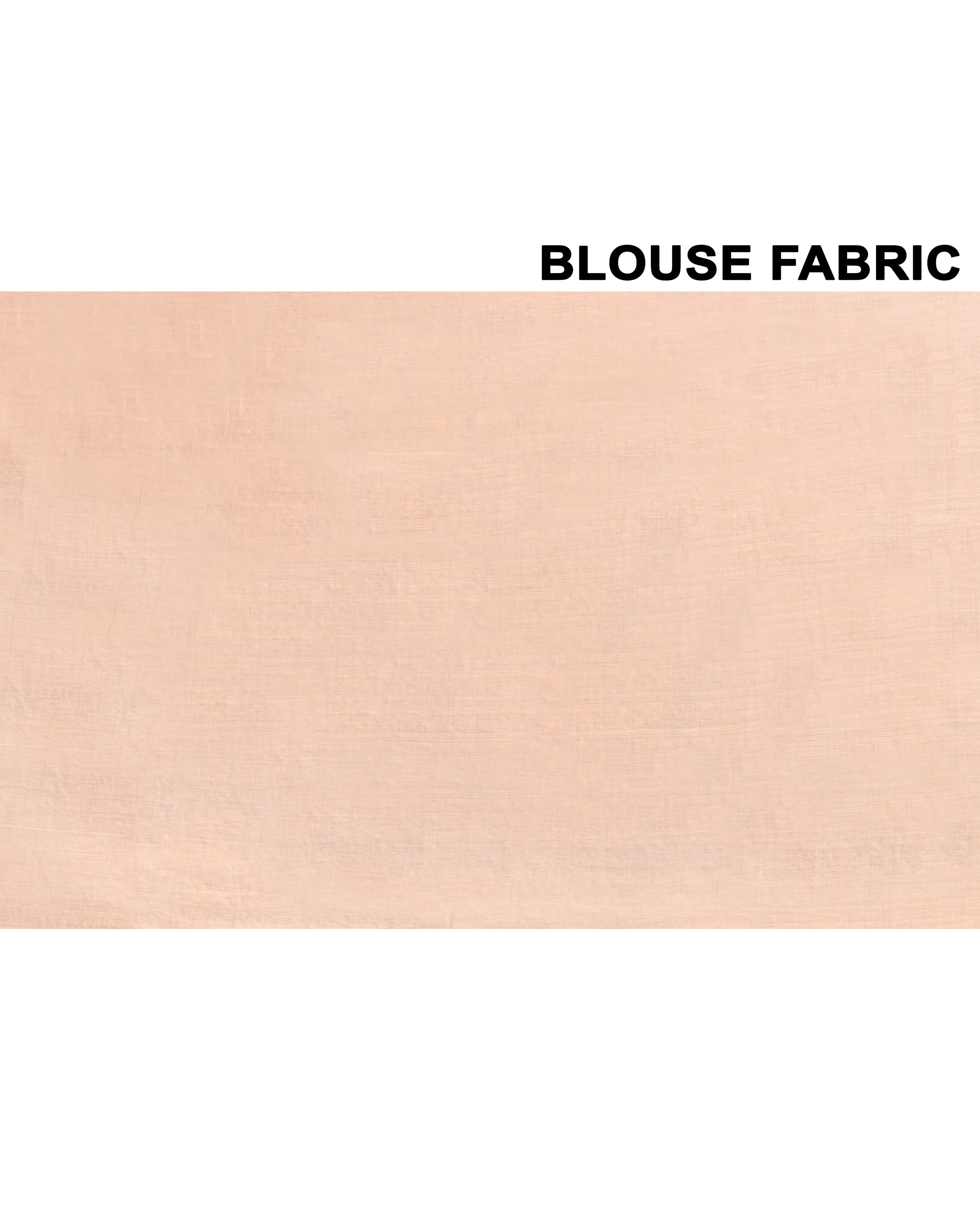 Piyari Fashion Off White Tussar Silk Jamdani Saree With Blouse Piece