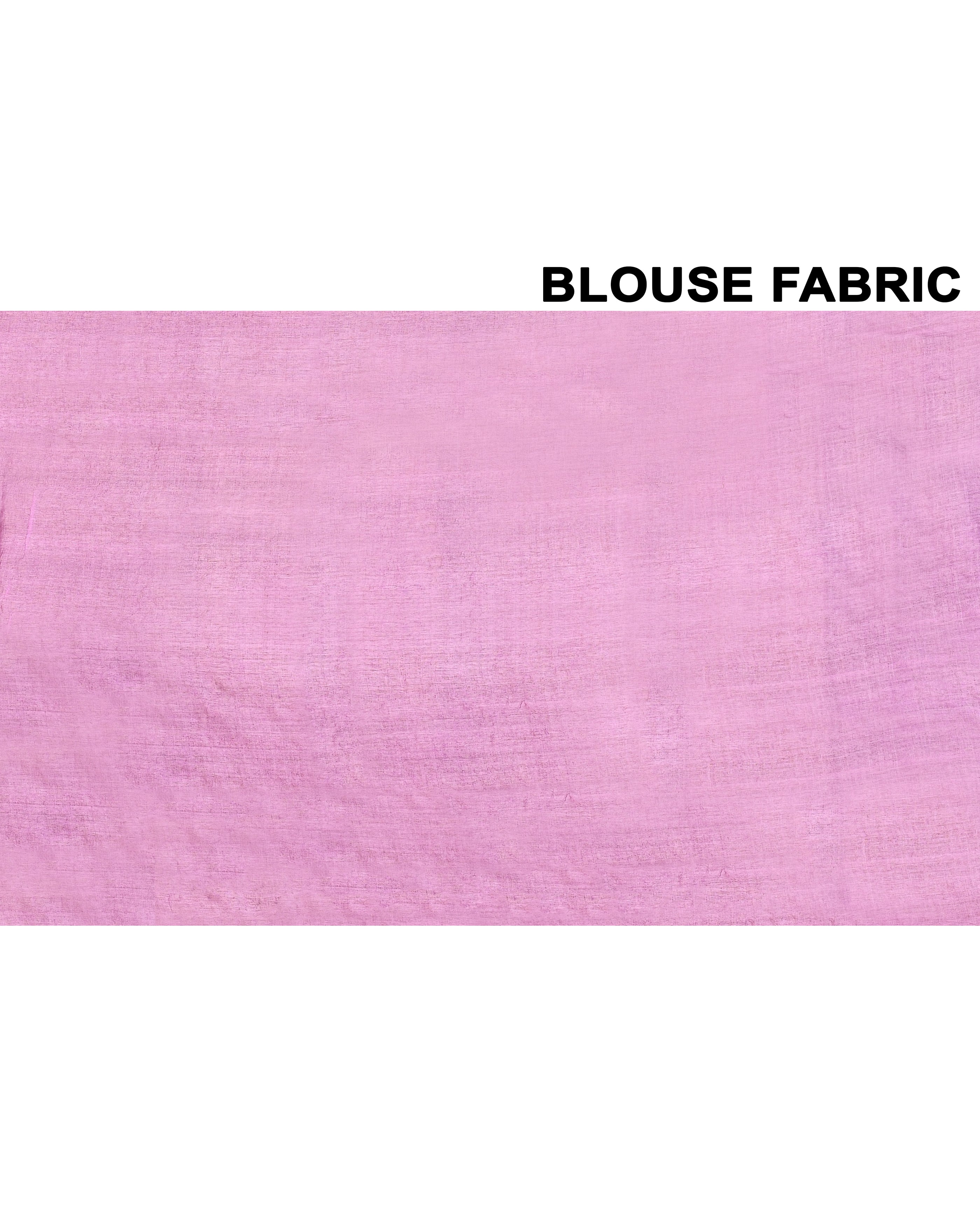 Piyari Fashion Purple Tussar Silk Jamdani Saree With Blouse Piece
