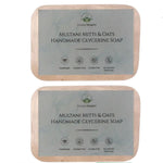Thumbnail for PrakritPurity Multani Mitti & Oats Handmade Glycerine Soap - Distacart