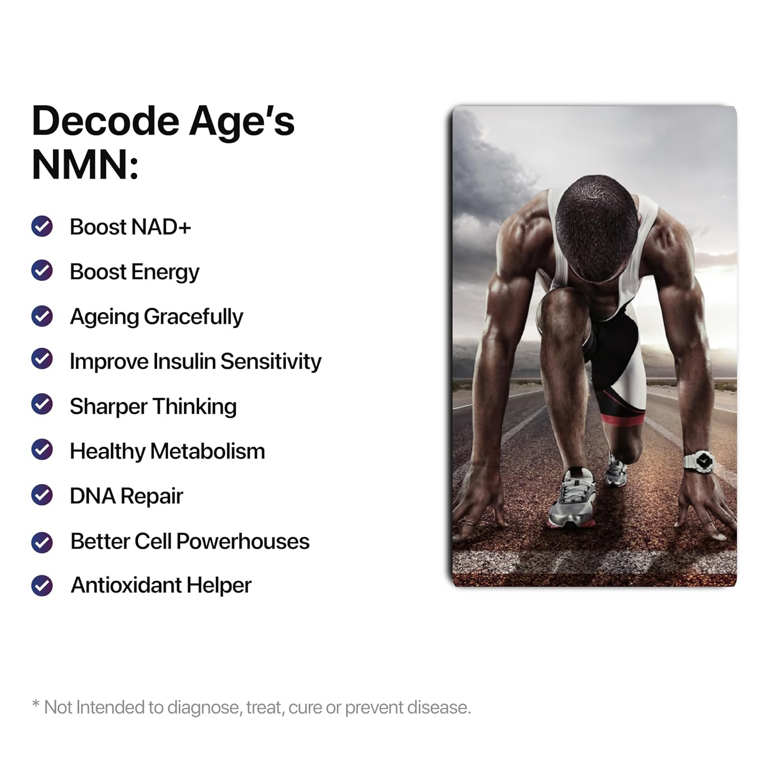 Decode Age NMN 250 Capsules - Distacart