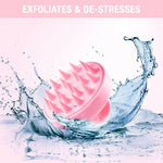 Thumbnail for Nykaa Naturals Scalp Massager Brush For Blood Circulation & Natural Hair Growth - Pink - Distacart