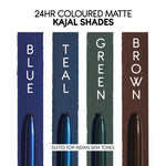 Thumbnail for Kay Beauty 24HR Coloured Matte Kajal - Blue - Distacart