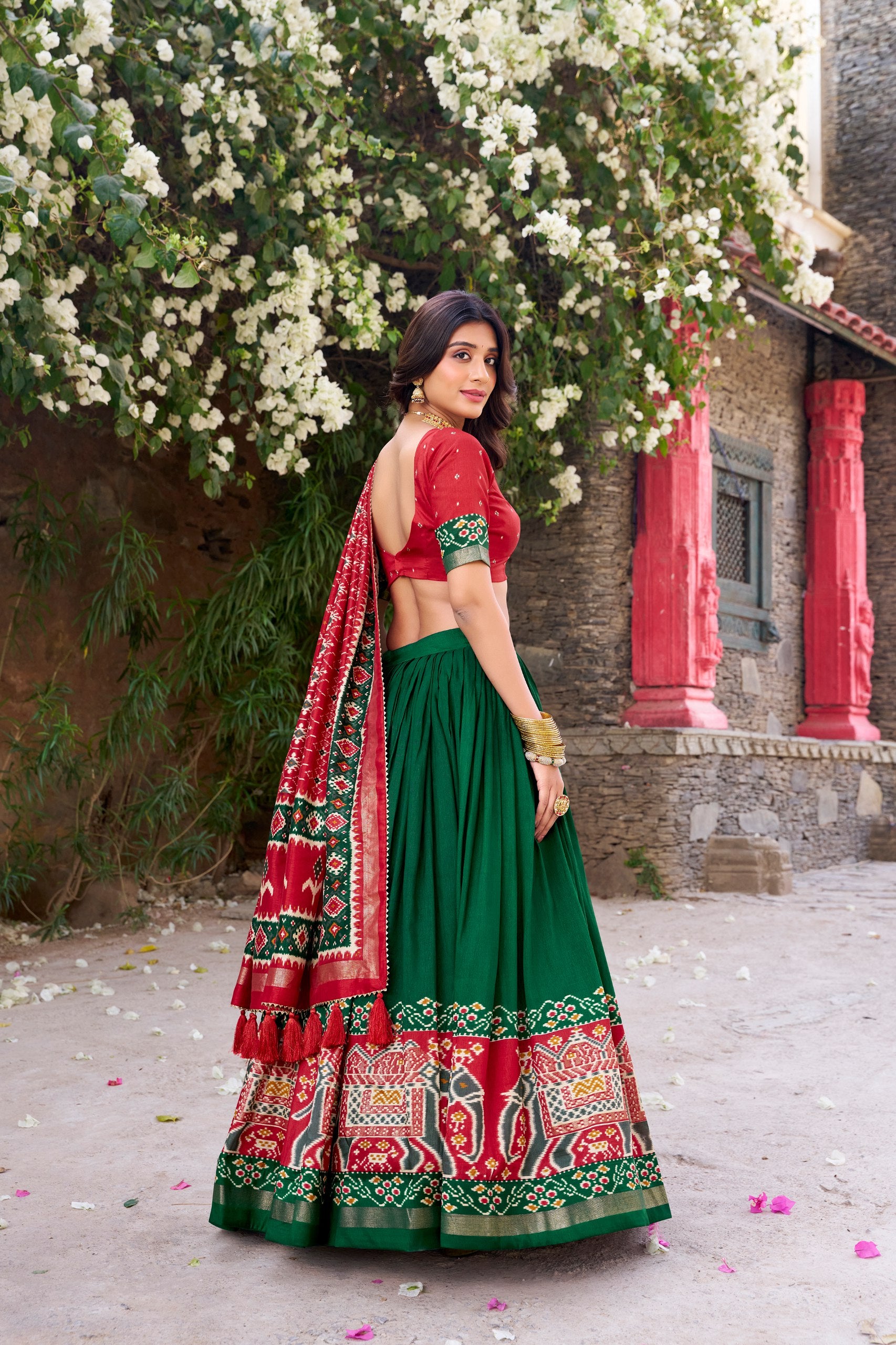 Lehenga Mart Designer Wedding Lehenga Choli For Women - Red - Distacart