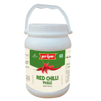 Thumbnail for Priya Red Chilli Pickle with Garlic - Distacart