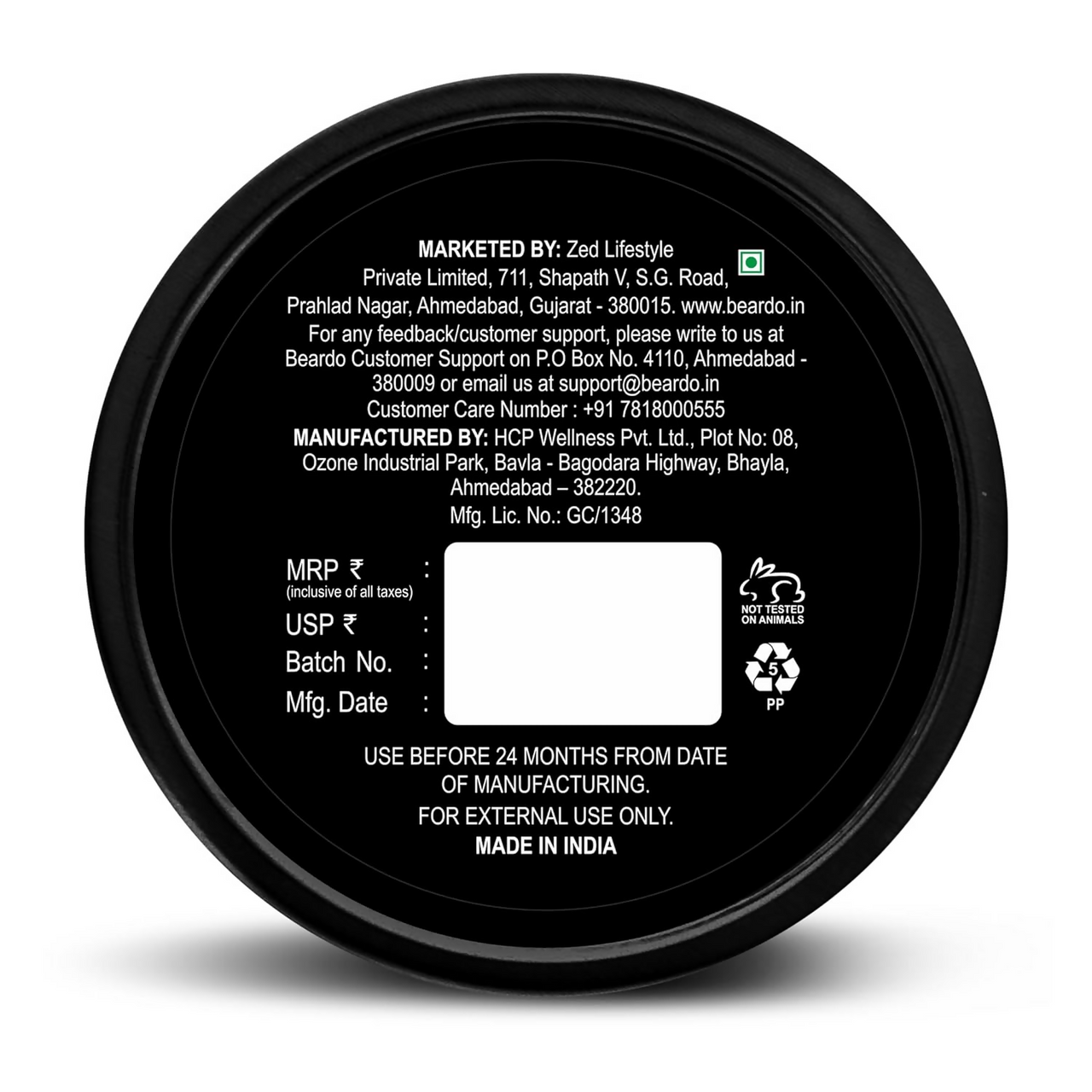 Beardo Heavy Duty Beard Balm - Distacart