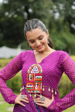 Thumbnail for VN-KA-Navratri-1123-Purple-5