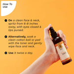 Thumbnail for Pilgrim Australian 1% Vitamin C Toner with Kakadu Plum & Lime Pearl For Glowing Skin, Open Pores Tightening & Refining - Distacart