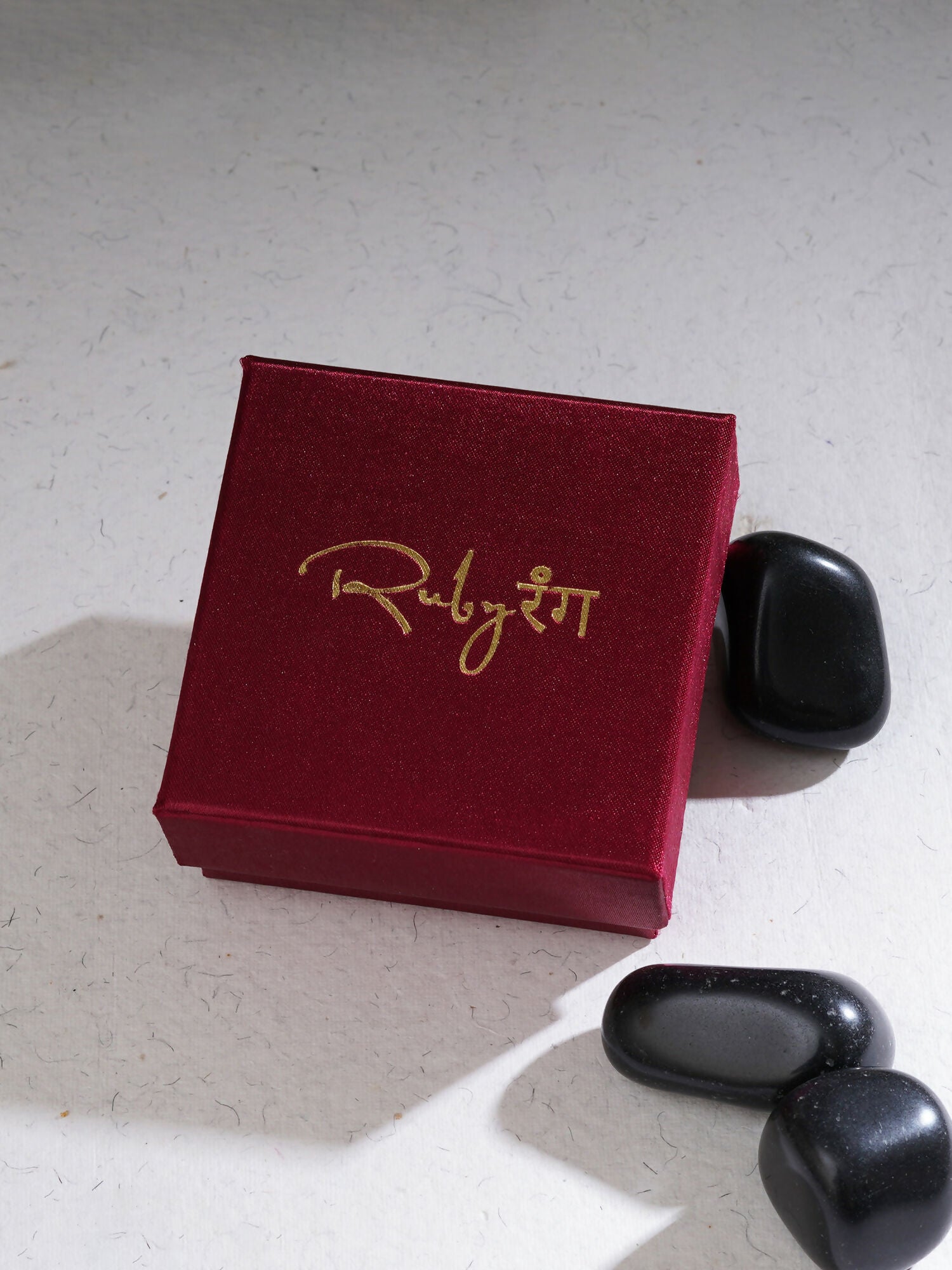 stone stud (peach) - Ruby Raang - Distacart