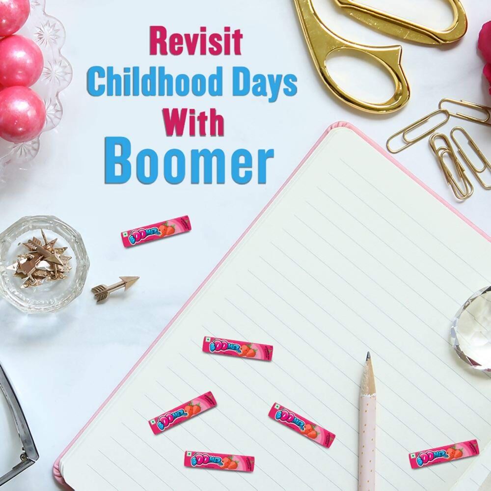 Wrigley's Boomer Multipack - Strawberry - Distacart