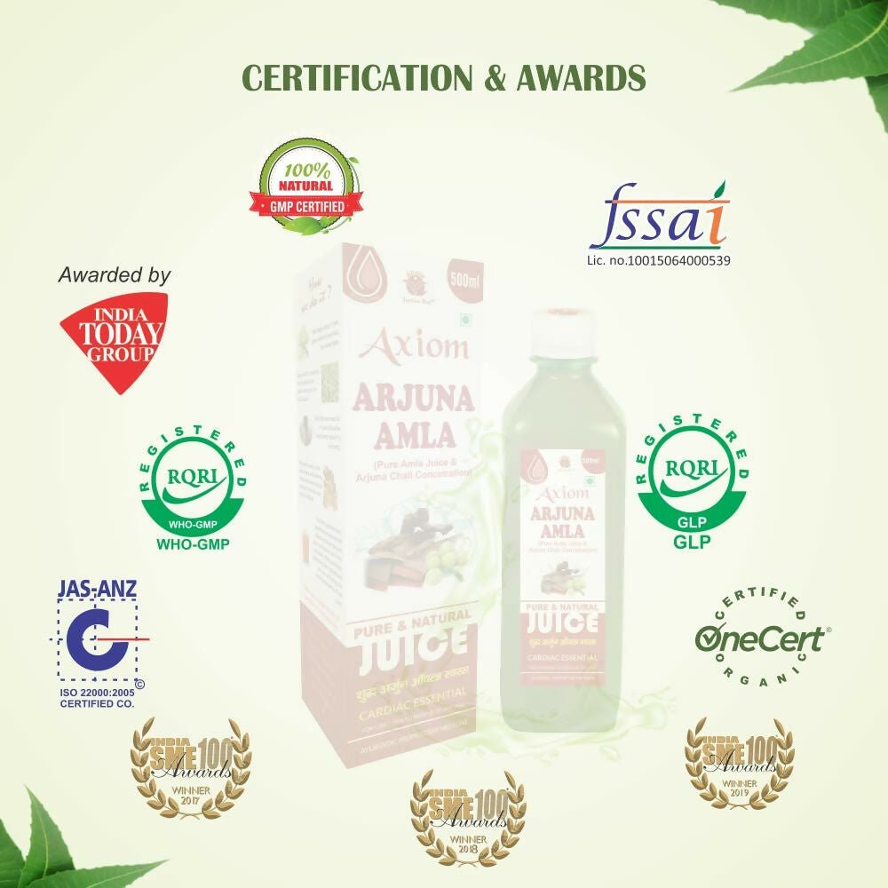 Axiom Arjuna Amla Juice
