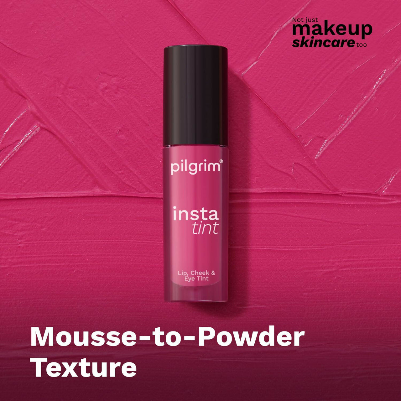 Pilgrim 3 In 1 Lip, Cheek And Eye Tint With Goodness Of Spanish - Pink Filter - 01 - Distacart