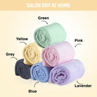Thumbnail for Nykaa Naturals Microfiber Hair Wrap for Frizz Free & Shiny Hair - Yellow - Distacart