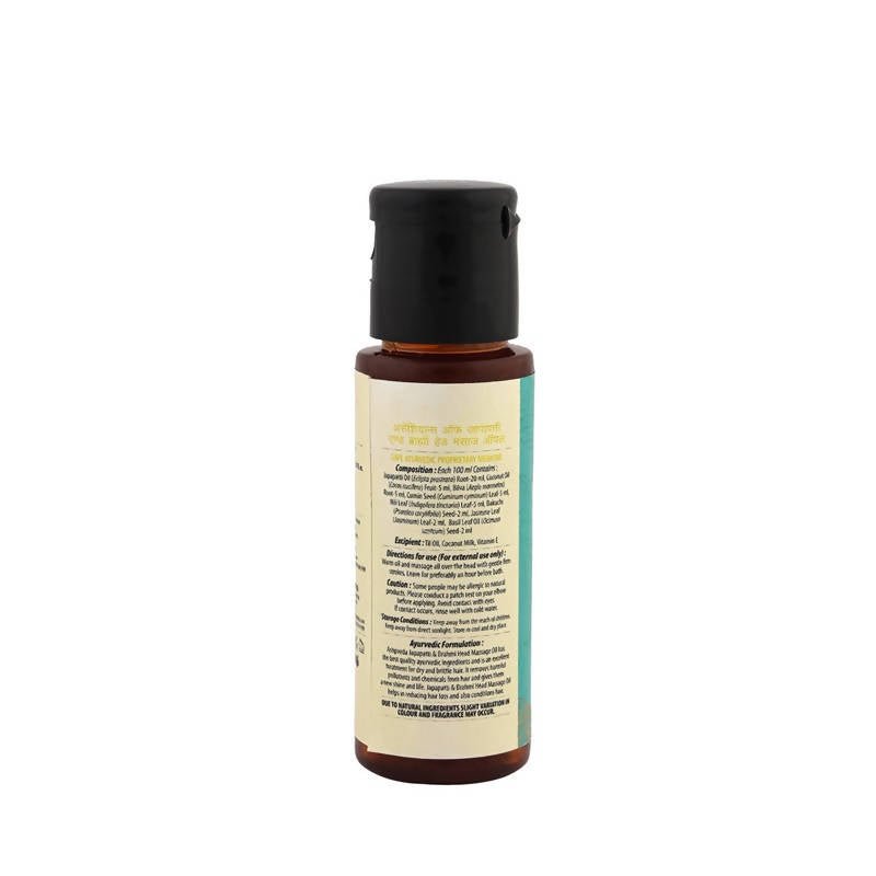 Ashpveda Essentials Of Japapatti And Brahmi Head Massage Oil - Distacart