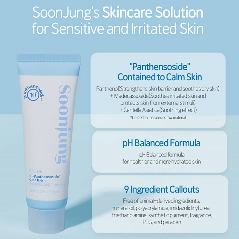 Etude House Soonjung 10-Panthensoside Cica Balm - Distacart
