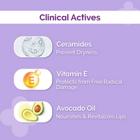 Thumbnail for The Derma Co 1% Ceramide Complex Lip Balm With Ceramides & Vitamin E