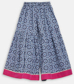 Thumbnail for Ahalyaa Multi Crepe Printed Kids Kurta Sharara Set With Dupatta For Girls - Distacart