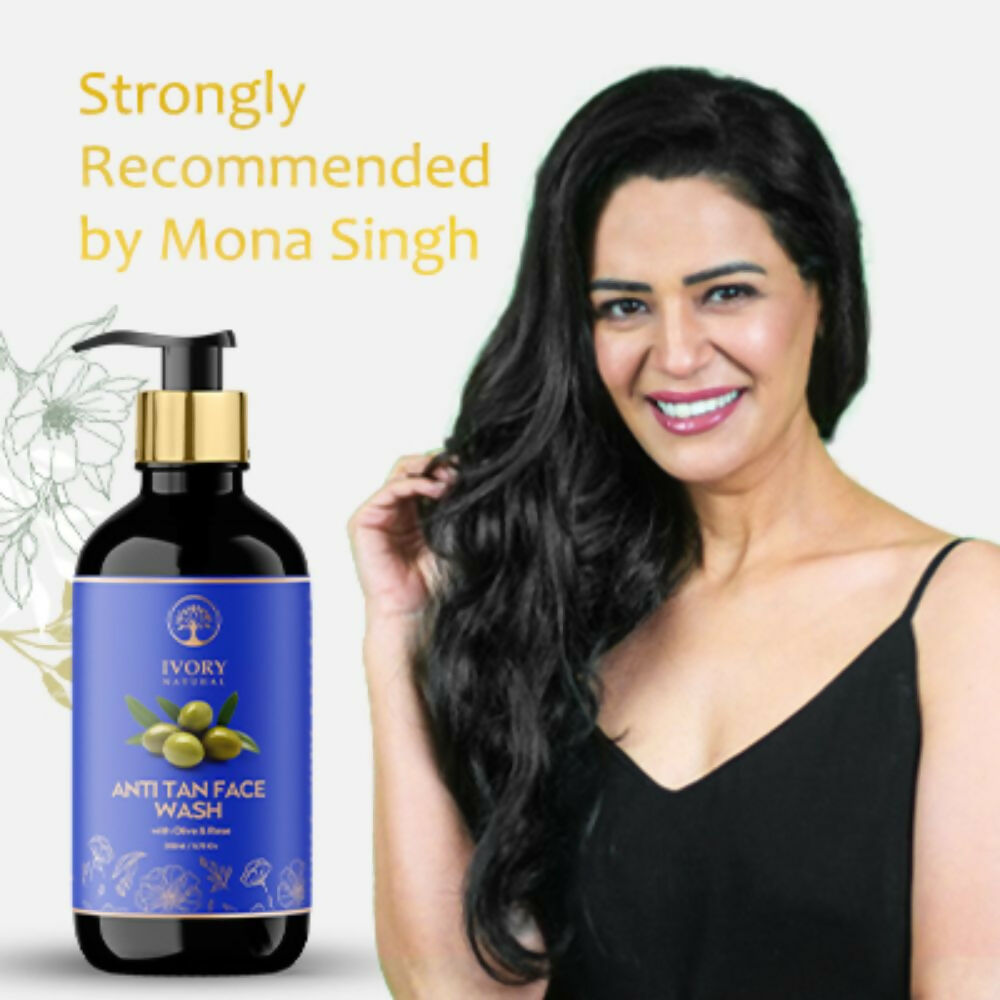 Ivory Natural Tan Face Wash For Crystal Clear And Radiant Skin - Distacart