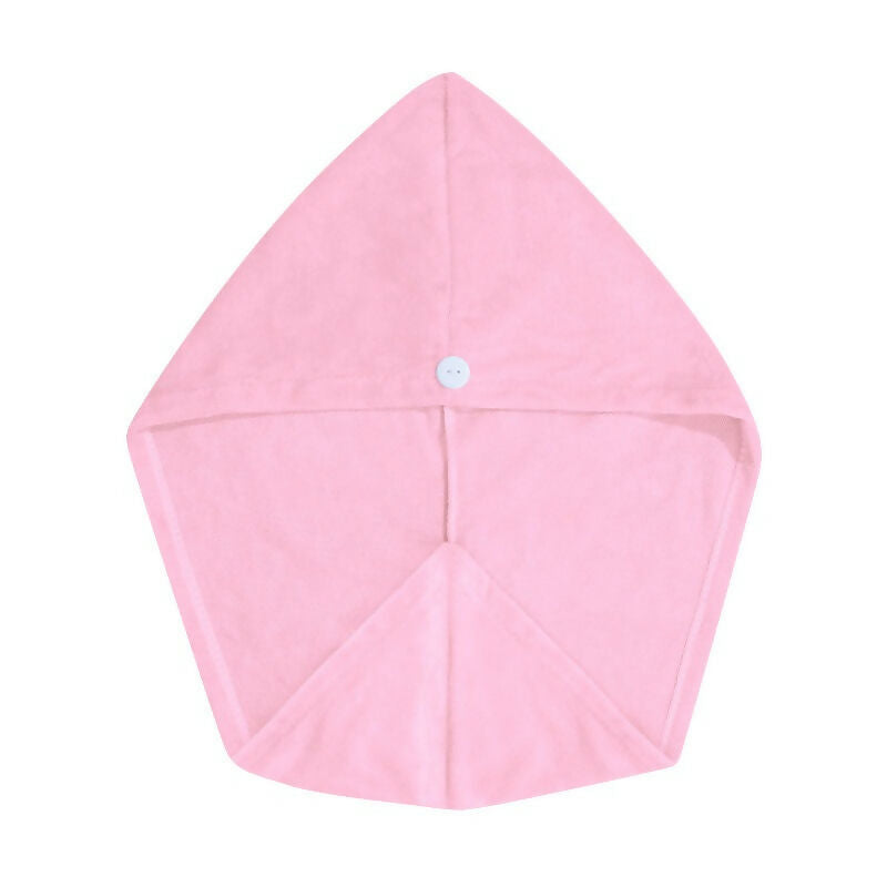 Nykaa Naturals Microfiber Hair Wrap for Frizz Free & Shiny Hair - Pink - Distacart