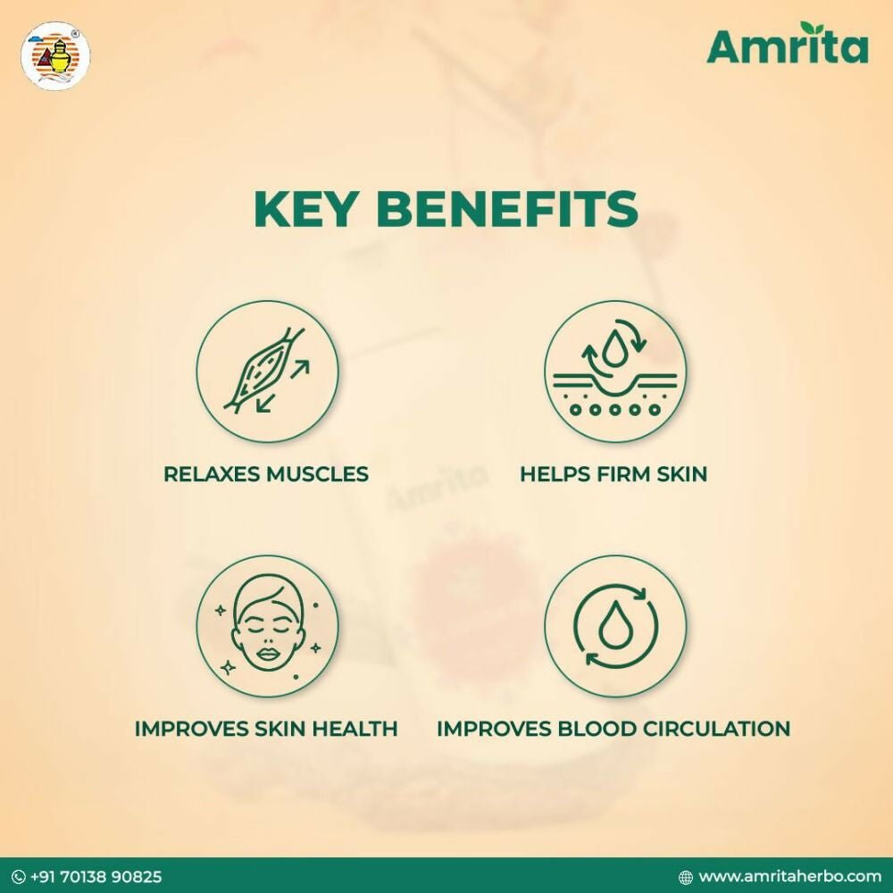 Amrita Blossom Oil - Massage Oil for Women - Distacart