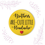 Thumbnail for Indianvibez Brothers are Cute Little Headache Metal Rakhi with Fridge Magnet - Kids Rakhi