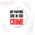 Thumbnail for Indianvibez Partner in Crime Metal Rakhi with Fridge Magnet - Kids Rakhi