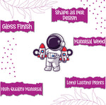 Thumbnail for Indianvibez Astronaut Wooden Rakhi, Space Theme Rakhi - Kids Rakhi
