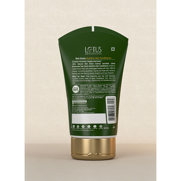 Lotus Botanicals Red Onion Smooth Hair Conditioner - Distacart