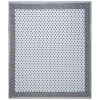 Thumbnail for Rudra Bazaar Grey 210 TC Cotton Double King Bedsheet With 2 Pillow Covers