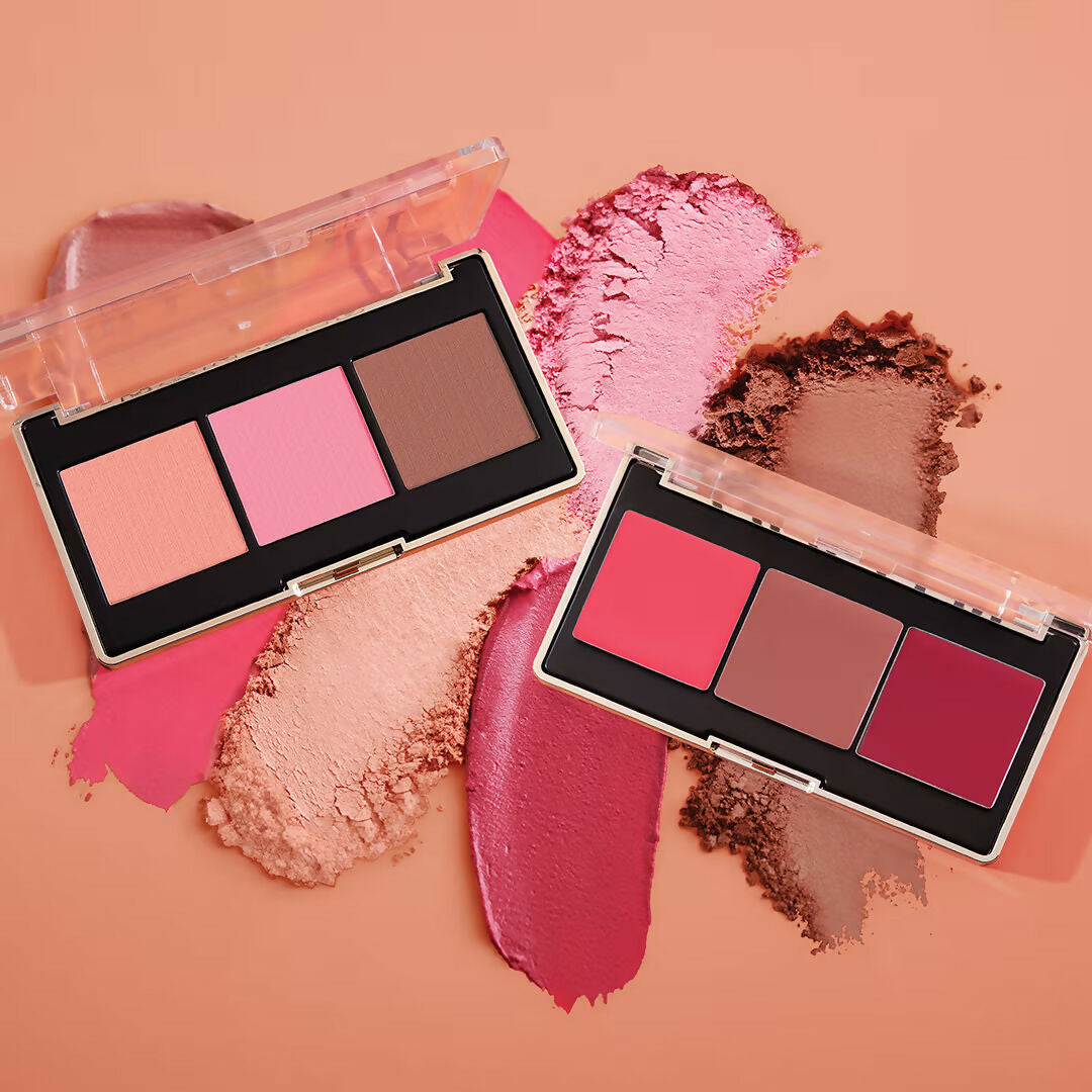 Milani Cheek Kiss Powder Blush Palette - Golden Hour Glow - Distacart