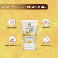 Thumbnail for The Man Company De Tan Face Wash For Men with Turmeric & Moringa