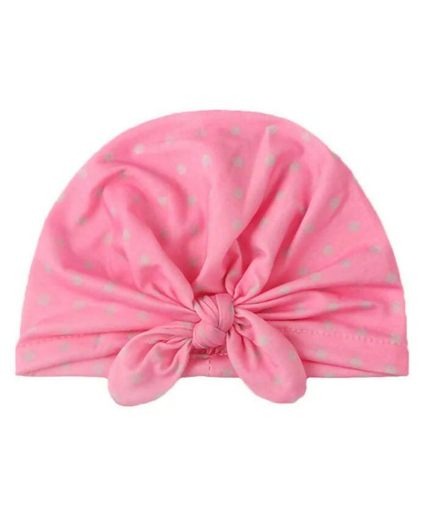 AHC Baby Summer Cap/Bandana In Polka Dots Design - Distacart