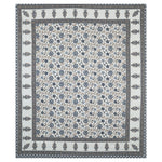 Thumbnail for Rudra Bazaar Multicolour 210 TC Cotton Double King Bedsheet With 2 Pillow Covers - Distacart