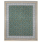 Thumbnail for Rudra Bazaar Multicolour 210 TC Cotton Double King Bedsheet With 2 Pillow Covers - Distacart