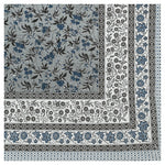 Thumbnail for Rudra Bazaar Multicolour 210 TC Cotton Double King Bedsheet With 2 Pillow Covers - Distacart