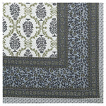 Thumbnail for Rudra Bazaar Multicolour 210 TC Cotton Double King Bedsheet With 2 Pillow Covers - Distacart